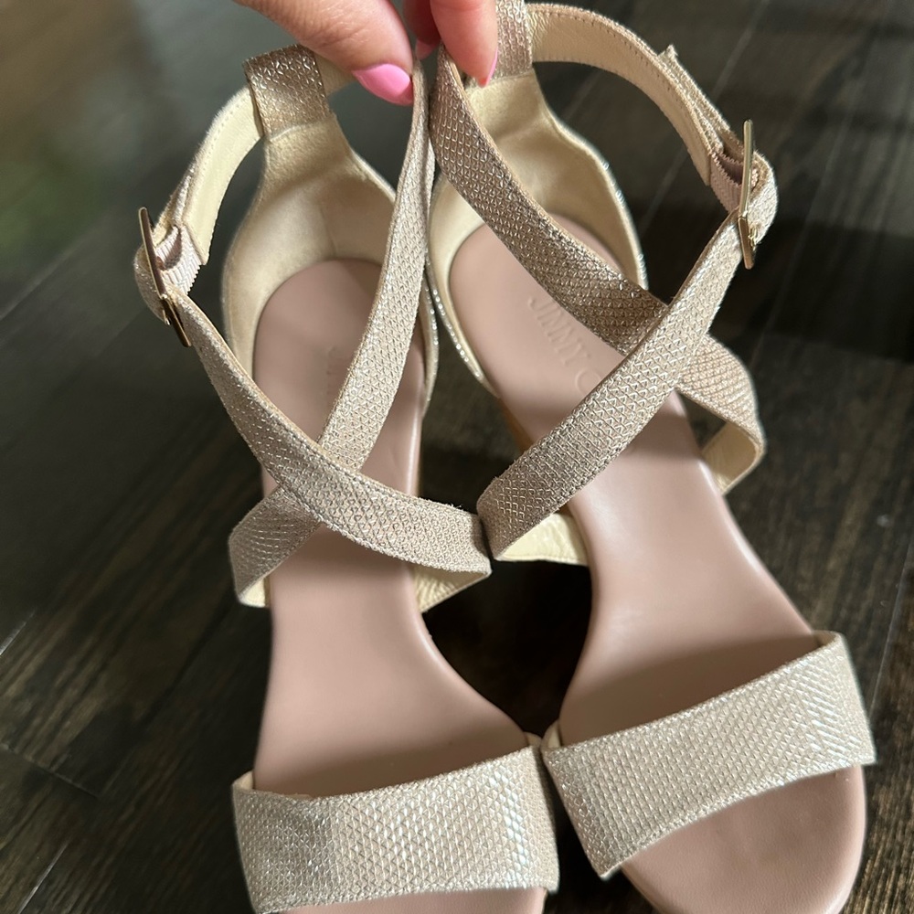 Jimmy choo wedges. Brand new